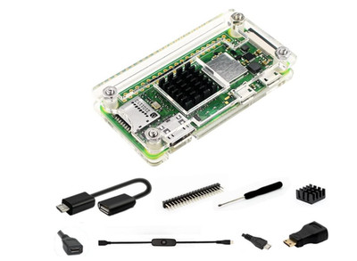 Raspberry Pi Zero 2 W Case Kit with Raspberry Pi Zero 2 W Case Power Supply
