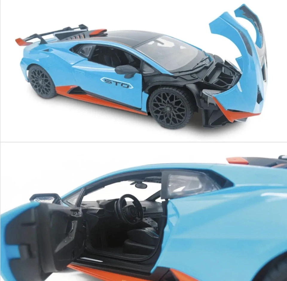 Lamborghini Huracán STO Scala 1:14 MondoMotors Auto Radiocomandata Ufficiale - Immagine 2 di 4