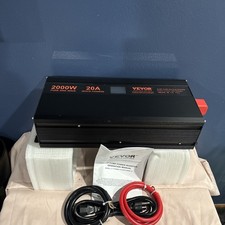 VEVOR Sump Pump Backup System 2000W 20A Power Inverter with Charger