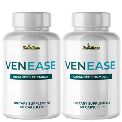 Venease- Blood Support- 2 Bottles- 120 Capsules