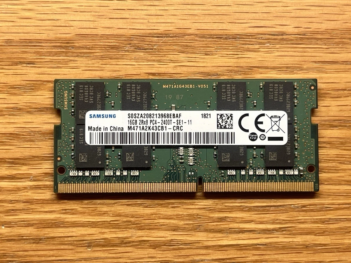 Samsung DDR4 SDRAM 16 GB Capacity per Module Memory (RAM) for sale