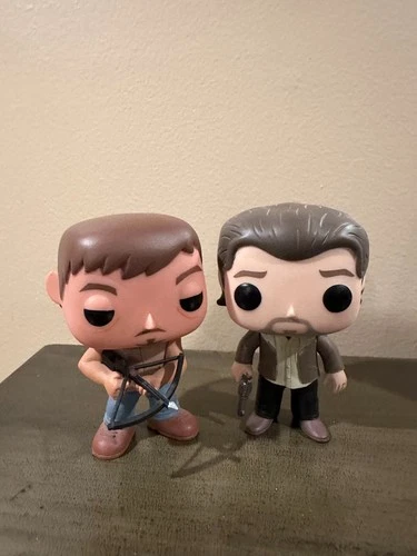 Funko Pop! Vinyl: The Walking Dead - Rick Grimes and Daryl Dixon