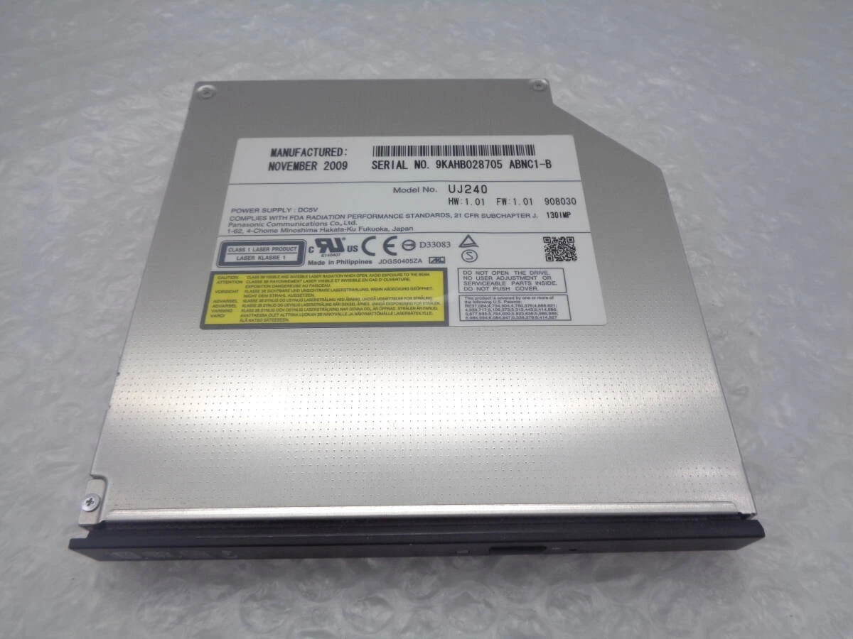 Panasonic UJ240 6x BDXL Blu-ray 8x DVD CD Burner Player SATA