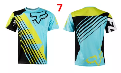 Herren Bike Motocross Jersey Fahrrad Sportswear Downhill MTB Trikott T-Shirt - Bild 20 von 37