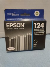 epson 124 black ink cartridge