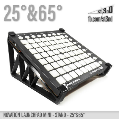 DUAL STAND für NOVATION LAUNCHPAD MINI - 25° und 65°