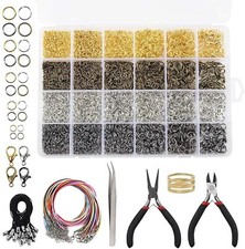 Jewelry Making  Repair Kit - 4294pcs with Lobster Clasps, Jump Rings  more 