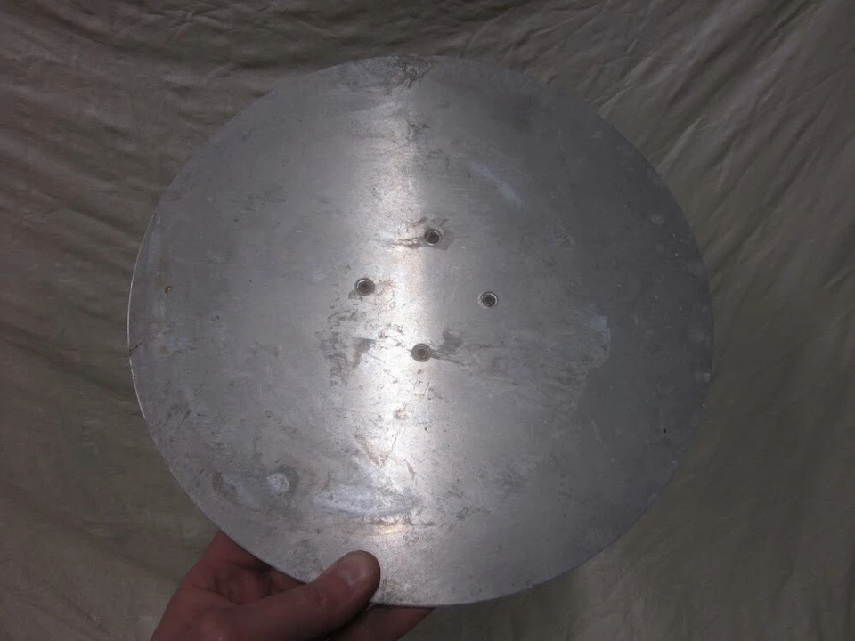 Vintage Ateco 612 Cake 12in Aluminum Top Decorating Stand - Image 3 of 4