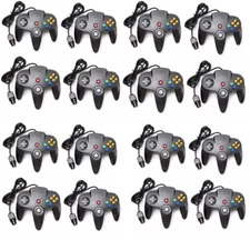 16PACK Contrôleur filaire Joystick Compatible avec Nintendo 64 N64 Console de jeu