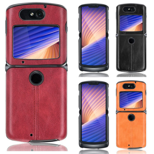 For Motorola Razr2 5G Shockproof Fashion Leather Phone Case Cover Shell Protect - Picture 1 of 16