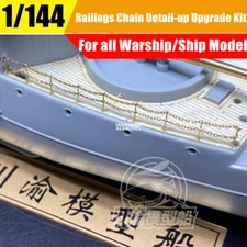 1/144 Warship/Battleship Threading Chain Railings+Copper Chain Detail-up Part