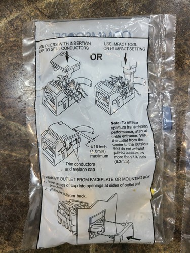 COMMSCOPE 108232711 mps100e-123 (LOT OF 7) BRAND NEW IN BAGS FREE SHIPPING - Picture 3 of 4