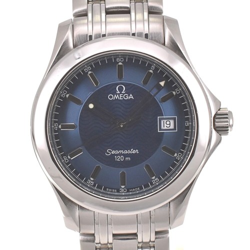 OMEGA Seamaster 120M 2511.81 Date blue Dial Quartz Men's Watch M#140703