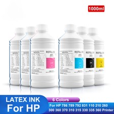 For HP 792 831 310 315 330 335 365 370 570 Printers High Quality Latex Ink 1set