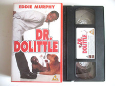 Dr Doolittle VHS PAL , 1998  Eddie Murphy Video Tape Funny film PG