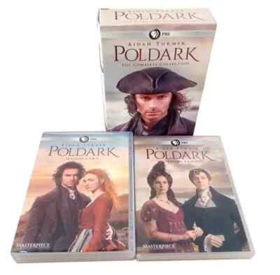 Poldark: Seasons 1-5 DVD Complete Collection Masterpiece New