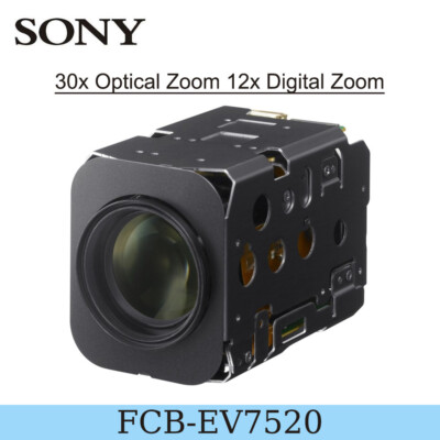 SONY FCB-EV7520A 30x Optical Zoom 1080P 2D/3D HD Colour Block Camera Module