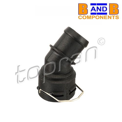 TOP RADIATOR HOSE COUPLING CONNECTING FLANGE VW GOLF MK4 1.4 1.6 1.8 1