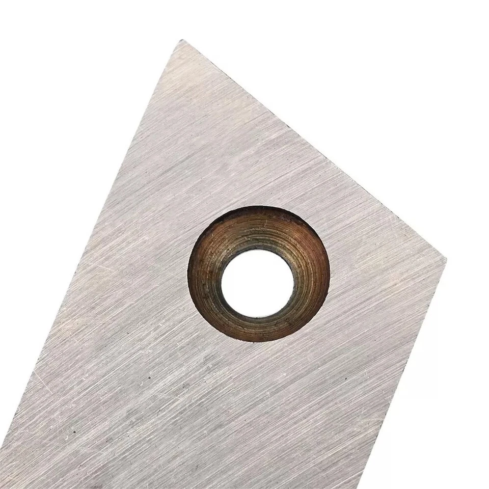 4X Häcksler Schredder Klinge Gartenhäcksler Messer Ersatzklingen mit M6 Schraube - Bild 4 von 4