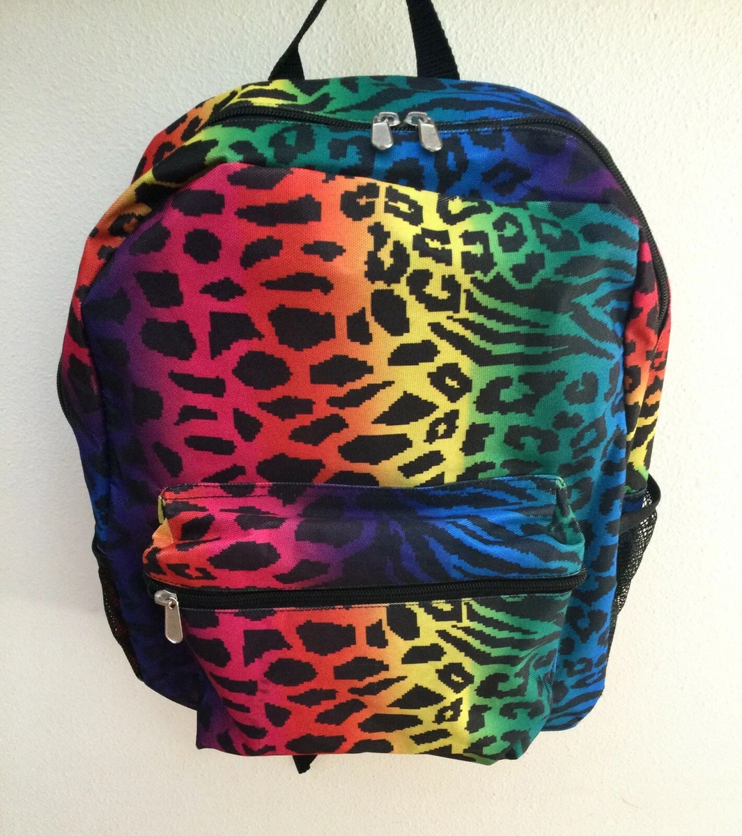 GLOBAL DEGREE • MULTICOLOR JUNGLE PRINT BACKPACK •Light •Work, School, etc.  •EUC | eBay