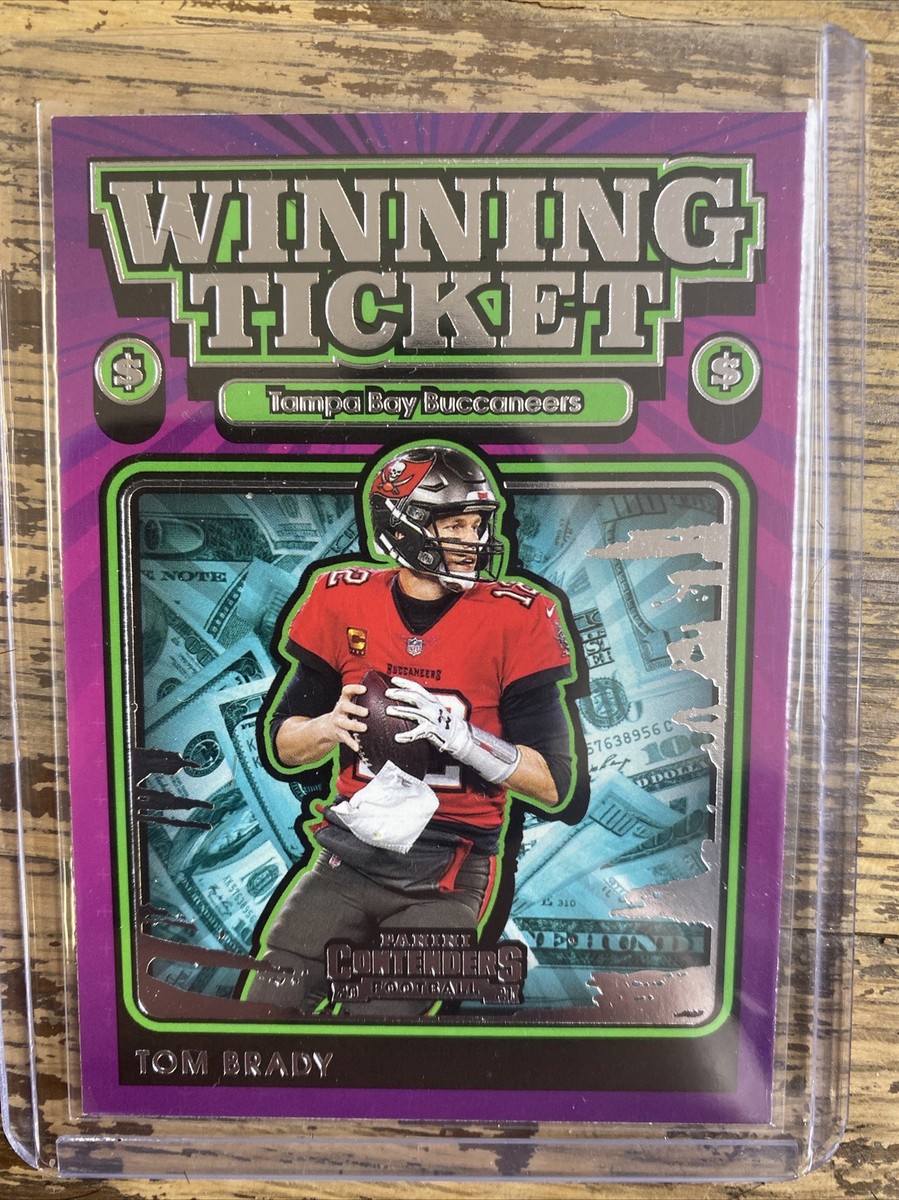 2021 Panini Contenders Tom Brady Winning Ticket Insert | eBay
