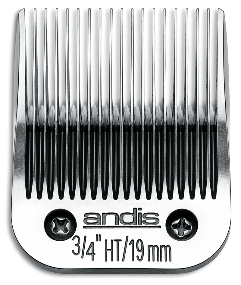 Andis UltraEdge No. 3/4 Chrome A5 Snap On Blade Leaves 19mm Fit Andis Wahl Oster