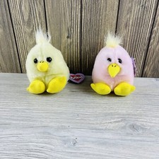vintage 1994 Puffkins stuffed animals Plush Limited Edition Chirps And Peeps