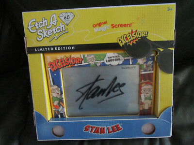 Etch A Sketch Stan Lee Excelsior! 60th Anniversary Limited Edition Marvel Comics