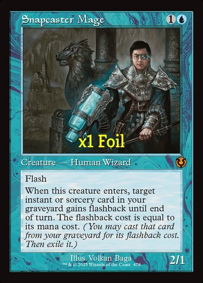 Snapcaster Mage Magic: The Gathering Wizards of the Coast Mythic