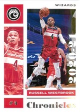 Russell Westbrook 2020-21 Panini Chronicles Basketball Chronicles Base Card #38