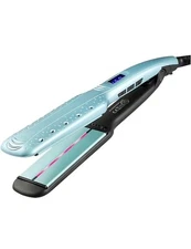 Dry And Wet Ceramic Infrared Hair Straightener, LCD Display