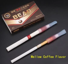 8Pcs Cigarette Smoking Holder Filter Bead Cigarette Holder Mellow Coffee Taste*/
