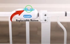 Regalo & Carlson Gate Latch Button - (Button Only)