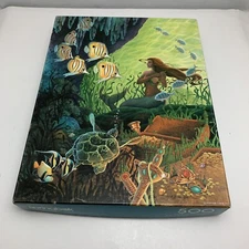 Vintage SPRINGBOK Puzzle BUCCANEER'S DREAM - Mermaid - 500 pieces Carl Phelps