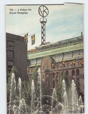 Postcard NK A Palace for Royal Shopping Stockholm Sweden