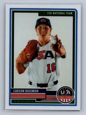 Carson Bolemon 2023 Panini Stars & Stripes USA Baseball #22