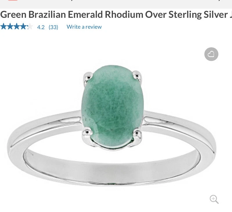 Jtv hotsell emerald rings