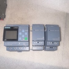 Siemens LOGO! PLC Bundle 6ED1052-1MD00-0BA8 +...