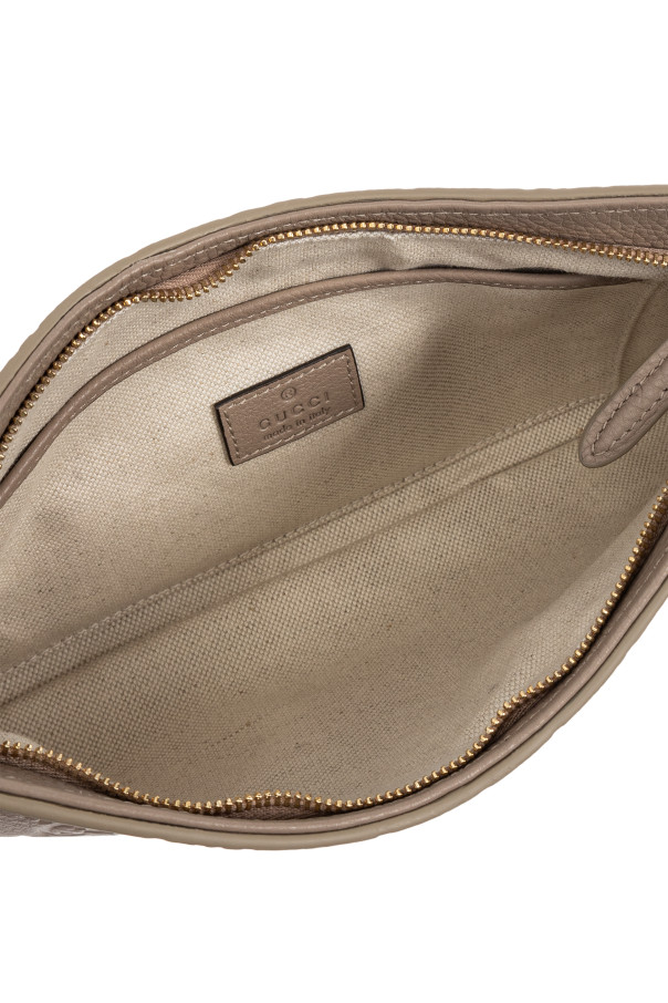 Gucci - Women - Leather shoulder bag - Beige thumbnail 5