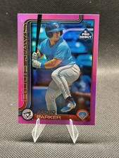 2025 Topps Pro Debut - Aaron Parker #PD-21 Fuchsia Foil /199 (RC)