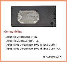 Granzon GPU Water Block For ASUS PRIME RTX5080/5070Ti O16G N-AS5080PM-X