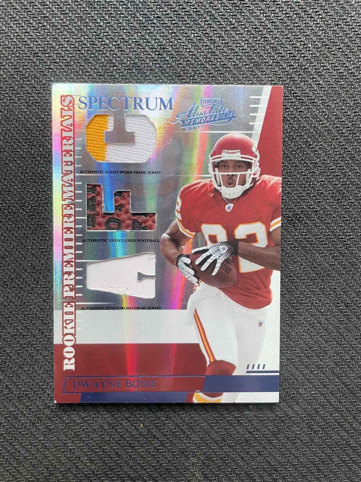Dwayne Bowe Playoff Absolute Memorabilia Rookie Premiere Materials #261 Base