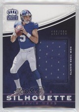 2017 Panini Preferred Jumbo Rookie Silhouette Jerseys Pink /250 Davis Webb t8i