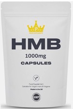 HMB CAPSULES SUPPLEMENT 1000MG AMINO ACIDS STRENGTH BUY 3 GET 1 FREE UK MADE