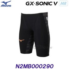 MIZUNO GX SONIC 5 MR XS size Men's Swimsuit for race N2MB002 Black Nylon