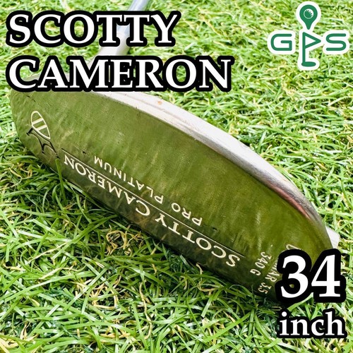 Scotty Cameron Pro Platinum Del Mar 3.5 340G 34 Inch