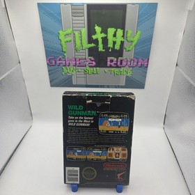 Wild Gunman [5 Screw] (NES) CIB/TESTED