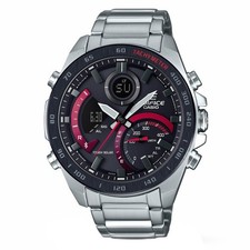 CASIO EDIFICE Smartphone Link Bluetooth ECB-900DB-1A Black x Silver Watch Men's