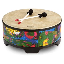 Remo Kid's Percussion Rain Forest Gathering Drum 18 x 8 in.