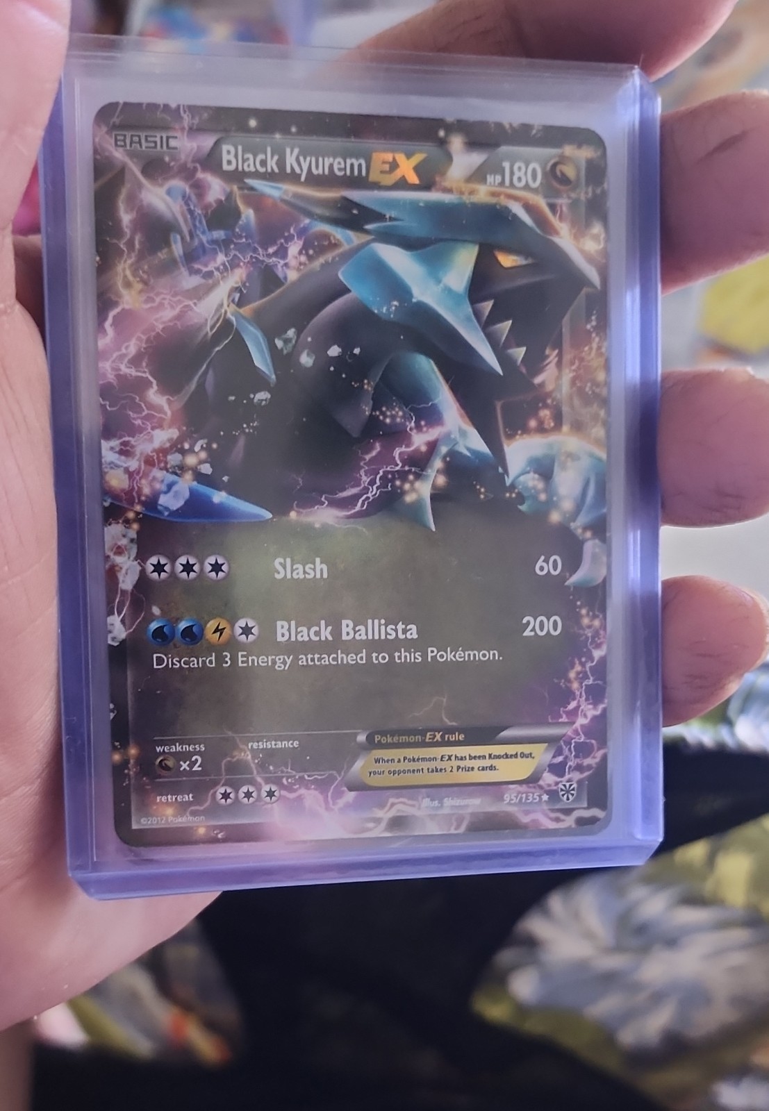 Black Kyurem EX 95/135 Plasma Storm Holo